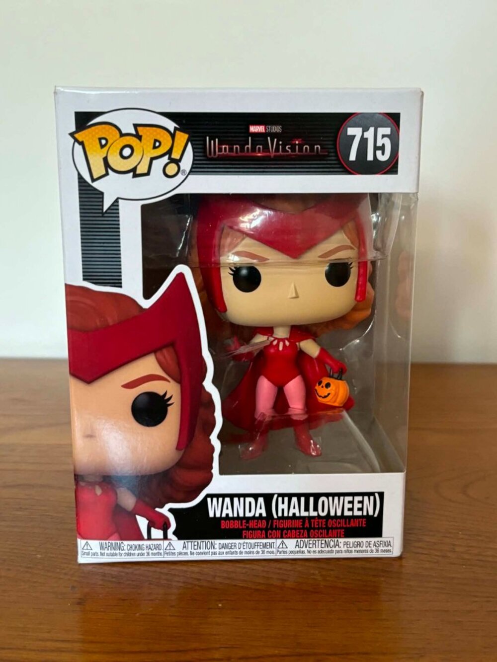 Funko Pop! Wanda (Halloween) #715 | WandaVision | Marvel Vinyl Figure